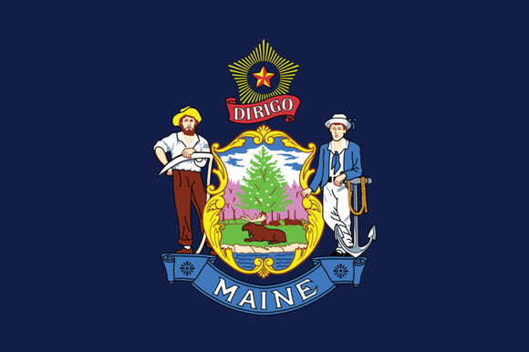 Maine State Flag