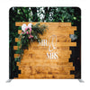 Mr _ Mrs Top Table Decor with Wood Media Wall