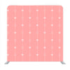 Pattern of Heart and Line Design on Pink Backdrop