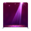 Pink Bright Spotlight On Stage With Smoke And Light Media Wall