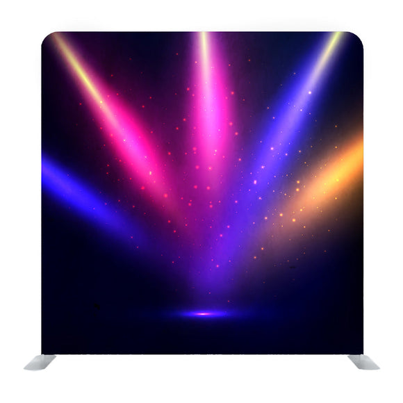 Rainbow Stage Lights Background Media Wall