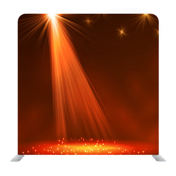 Shining Colored Illustration With Narrow Lines Media Wall