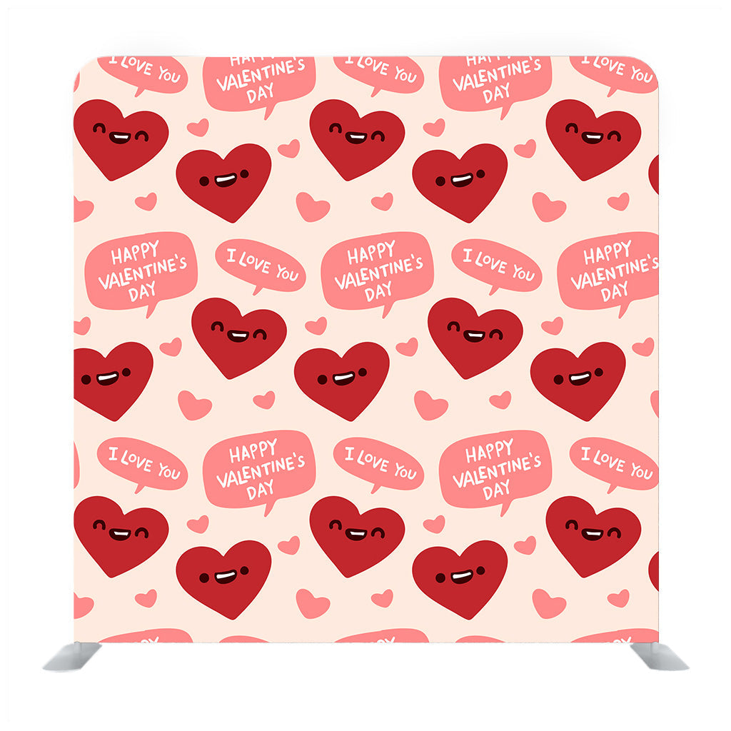 Simple hearts seamless vector patterns media wall