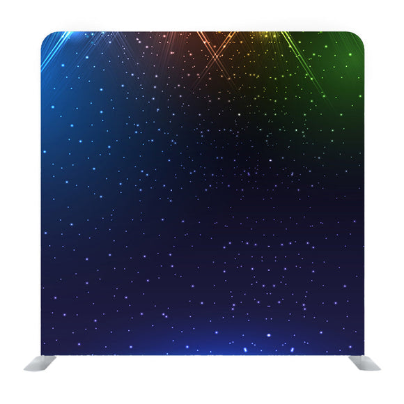 Sparkling Night Sky Texture Media Wall