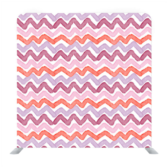 Watercolor Zigzag lines Background Backdrop