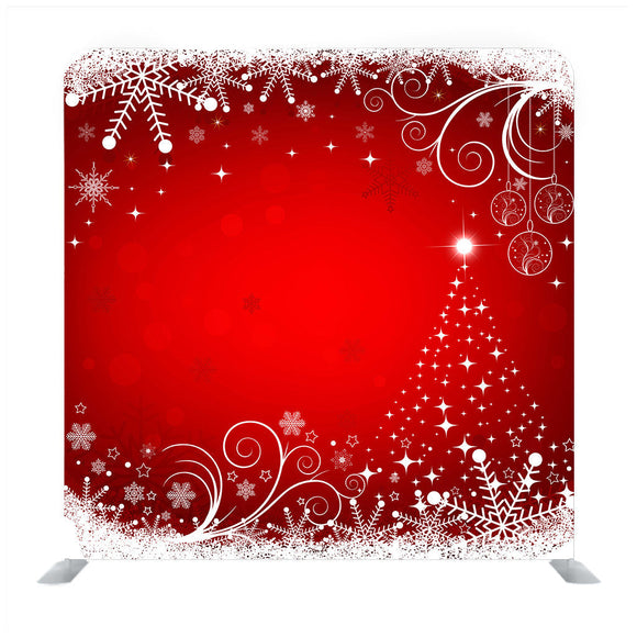 White Christmas Deco Media Wall