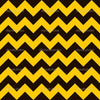 Yellow and Black Warning Chevron Indelible Print Fabric Backdrop