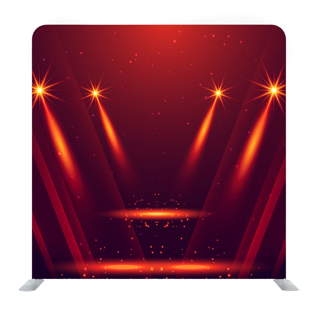 Spot Lights Stage Entrance Background Media Wall