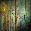 Distressed Green Wood Theme  Backdrop